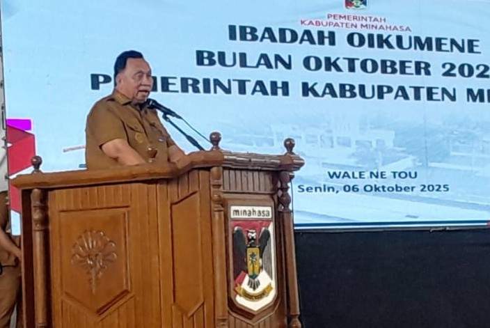Ibadah Oikumene Oktober 2025 Pemkab Minahasa
