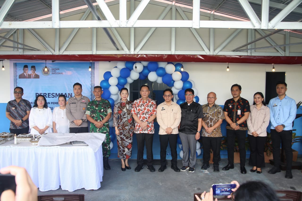 Caroll Senduk Resmikan SPPG Kakaskasen Satu