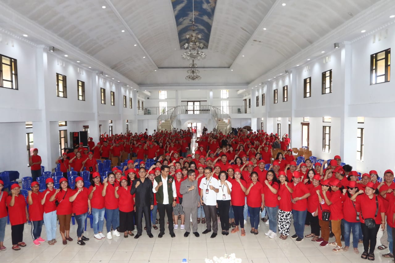 Pasca Status Siaga Gunung Lokon, Masyarakat Diedukasi Soal Bencana