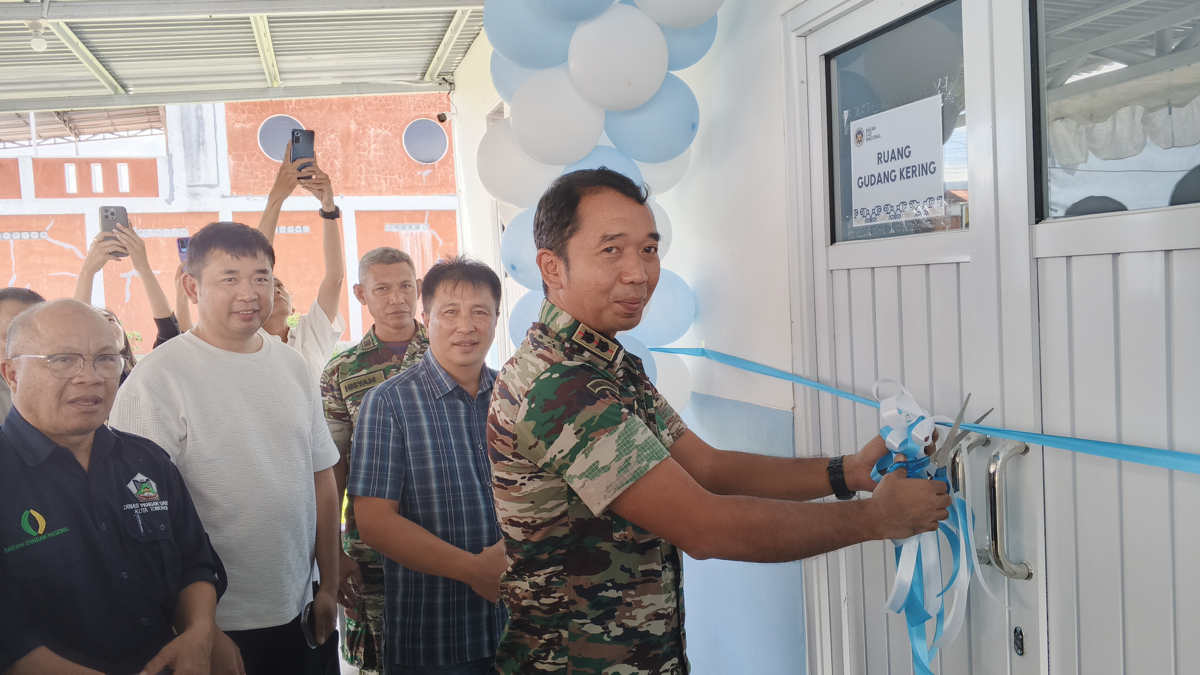 Launching Dapur SPPG Woloan, Pemkot Tomohon Komit Dukung MBG
