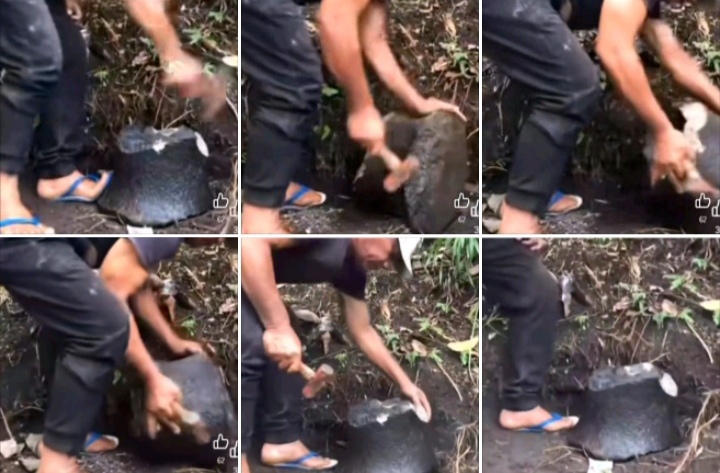Perusak Batu Lesung di Touluaan Bisa Dipidana 15 Tahun