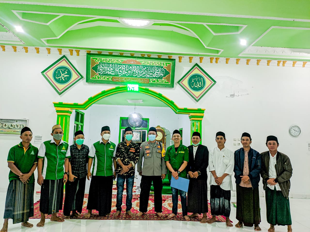 Sukseskan Pilkada Damai, GP Ansor Boltim dan Pemuda Motongkad Utara Lakukan Doa Bersama