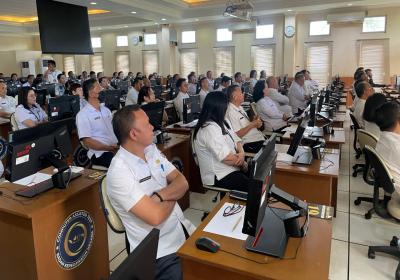 Pejabat Pemkot Tomohon Ikuti Assesment Pro ASN