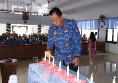 Safari di Tombulu, Bupati: Sambut Natal Dengan Kesederhanaan