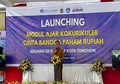 Pemkot-BI Launching Modul Ajar Kokurikuler CBP Rupiah